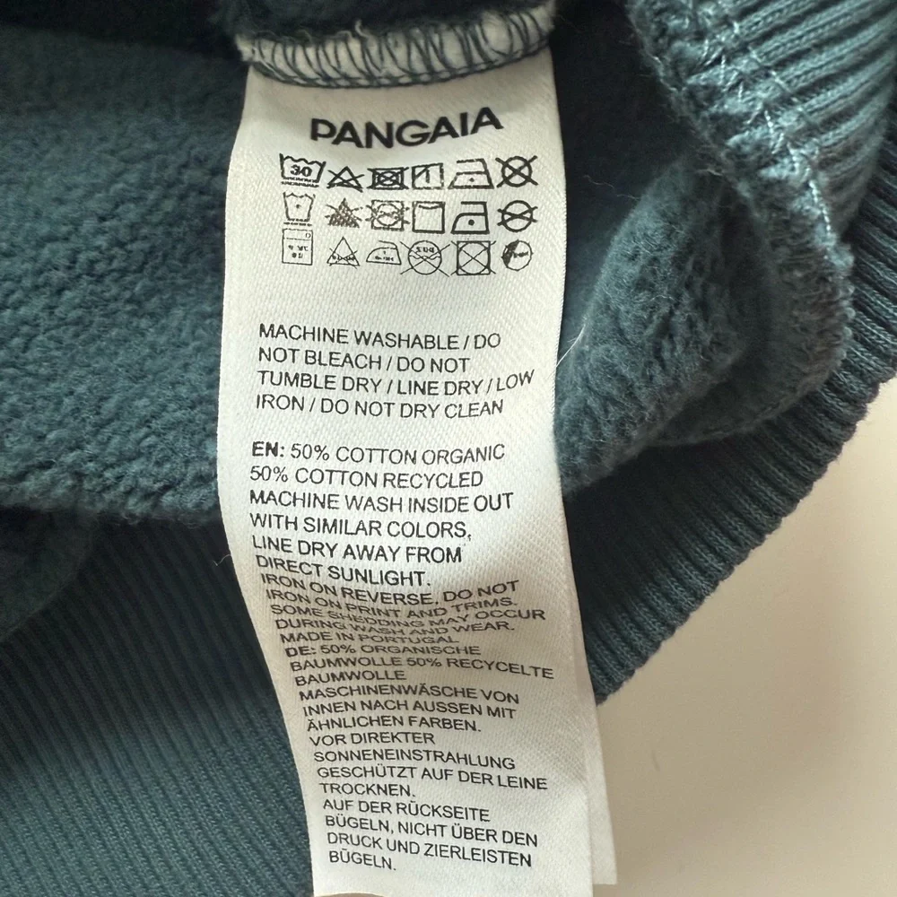 Pangaia DNA Sweatshirt Storm Blue XS